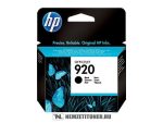   HP CD971AE Bk fekete #No.920 tintapatron, 12 ml | eredeti termék