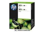   HP D8J45AE Bk fekete #No.301XL DUPLA tintapatron, 2x8 ml | eredeti termék