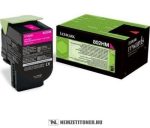   Lexmark CX 410, 510 M magenta XXL toner /80C2HM0, 802HM/, 3.000 oldal | eredeti termék