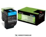   Lexmark CX 310, 410, 510 C ciánkék toner /80C20C0, 802C/, 1.000 oldal | eredeti termék