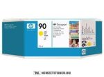   HP C5064A Y sárga #No.90 tintapatron, 225 ml | eredeti termék