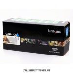   Lexmark C780, X782 C ciánkék toner /C780H1CG/, 10.000 oldal | eredeti termék