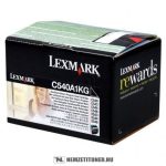   Lexmark C540, C543, C544 Bk fekete toner /C540A1KG/, 1.000 oldal | eredeti termék