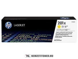 HP CF402X - 201X - sárga toner | eredeti termék