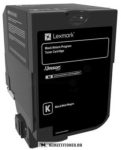   Lexmark CS 720 Bk fekete XL toner /74C2SKE/, 7.000 oldal | eredeti termék