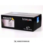   Lexmark X560 Y sárga toner /X560A2YG/, 4.000 oldal | eredeti termék