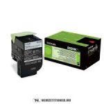 Lexmark 80C2HKE Bk. Toner High Corporate (Eredeti) CX410