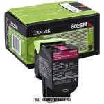   Lexmark CX 310, 410, 510 M magenta XL toner /80C2SM0, 802SM/, 2.000 oldal | eredeti termék