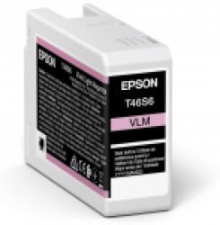 Epson T46S6 LM - világos magenta tintapatron /C13T46S600/, 25ml | eredeti termék