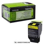 Lexmark 70x Yellow Toner High Corporate(Eredeti)70C2HYE