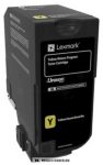   Lexmark CS 720 Y sárga XL toner /74C2SYE/, 7.000 oldal | eredeti termék