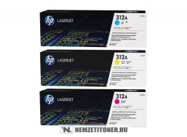 HP CF440AM - 312A - CMY toner multipack | eredeti termék