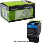 Lexmark 70x Cyan Toner High Corporate(Eredeti)70C2HCE