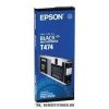 Epson T474 Bk fekete tintapatron /C13T474011/, 220 ml | eredeti termék