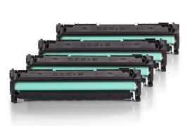 HP CF540A / CF541A / CF542A / CF543A toner csomag /203A/ | utángyártott import termék