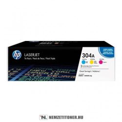 HP CF372AM - 304A - CMY toner multipack | eredeti termék